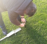 Se lucreaza de zor pe stadionul ”Ilie Oana”!