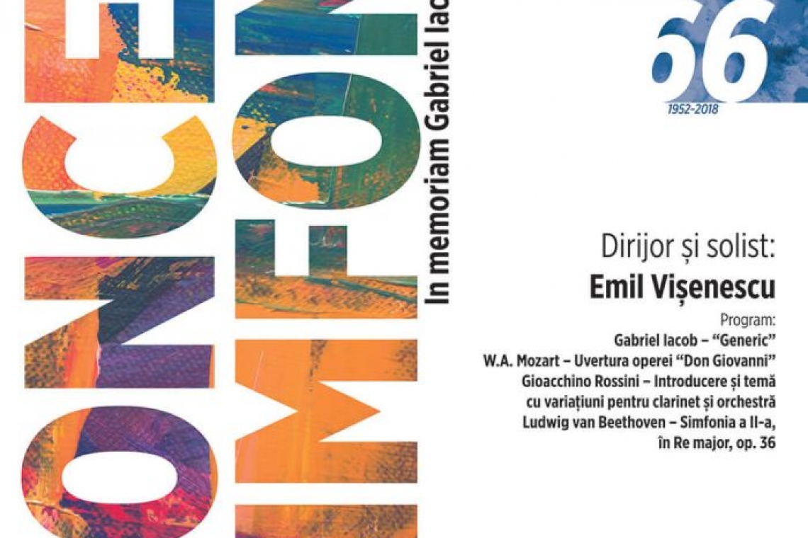 Concert In memoriam Gabriel Iacob pe scena Filarmonicii din Ploiești