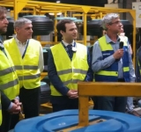 Ministrul Ștefan Radu Oprea a vizitat fabrica de anvelope Michelin de la Florești