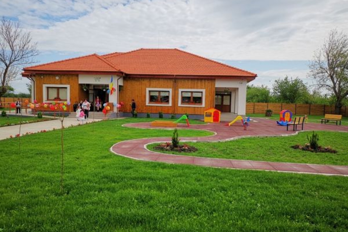 Grădiniță nouă, inaugurată în comuna prahoveană Tomșani