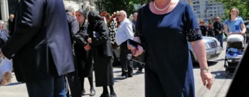 Primele imagini de la Catedrala Sf. Ioan din Ploiești de la slujba de înmormântare a fostului lider PNTCD, Remus Opriș