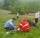 Update: Unul dintre copiii luați de viitură la Sângeru a fost găsit!