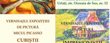 Expoziție de pictură realizată de elevi la Conacul Bellu din Urlați