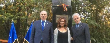 Bustul lui Pantelimon Halippa a fost dezvelit în Parcul ”Constantin Stere”