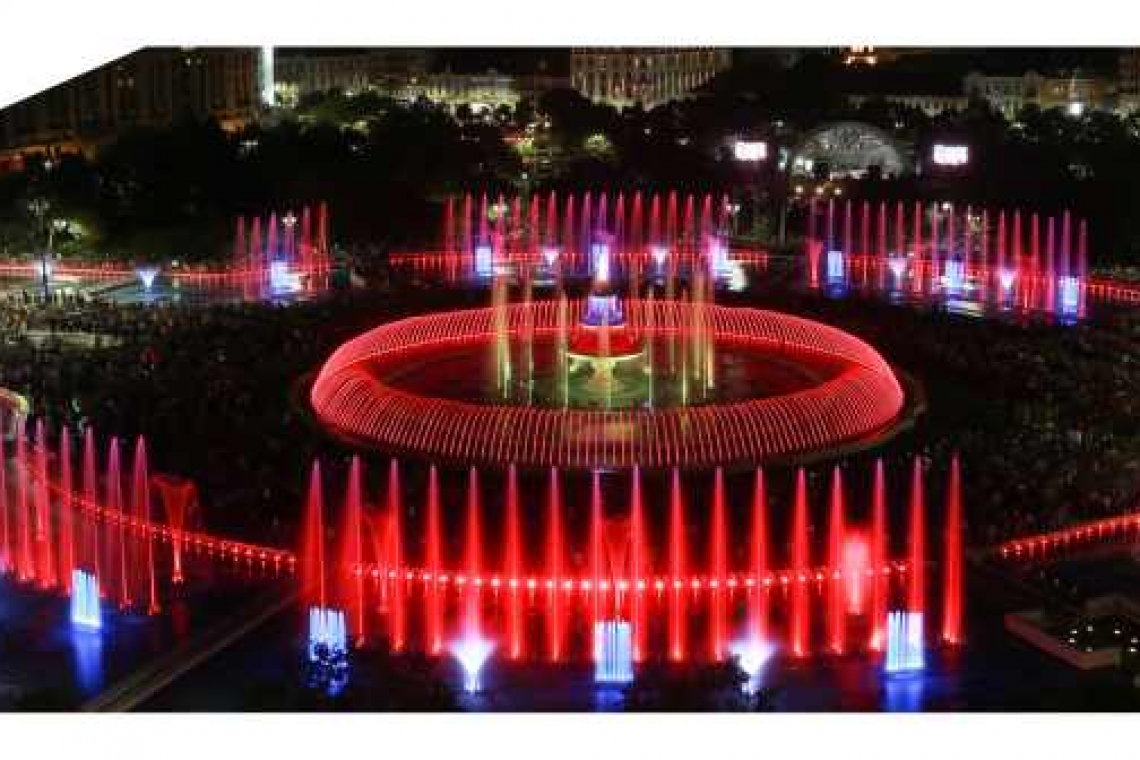 Fântânile Urbane din Piața Unirii au intrat în Cartea Recordurilor