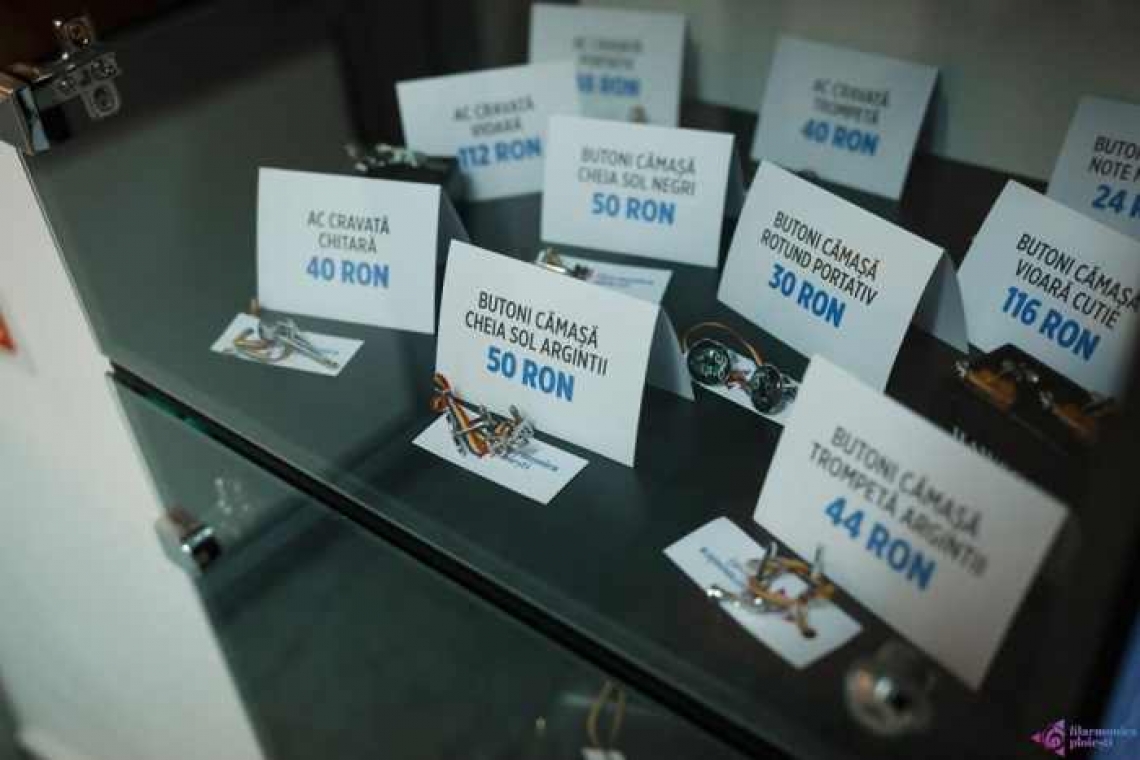 S-a deschis un magazin cu produse promoționale la Filarmonica din Ploiești