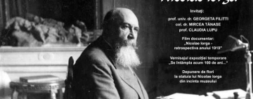 Nicolae Iorga, comemorat la Muzeul de Artă Religioasă din Vălenii de Munte