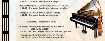 Începe Concursul Național de Interpretare și Creație Muzicală „Paul Constantinescu”!