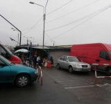 Peisaj dezolant pe platoul Halelor Centrale din Ploiești