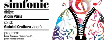Concert simfonic sub bagheta dirijorului francez Alain Pâris la Filarmonica din Ploiești