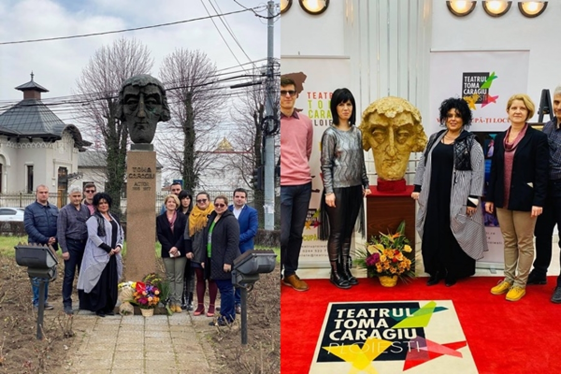 Marele om de teatru Toma Caragiu, comemorat la Ploiești