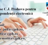 Corespondența către Consiliul Județean Prahova se va trimte doar electronic
