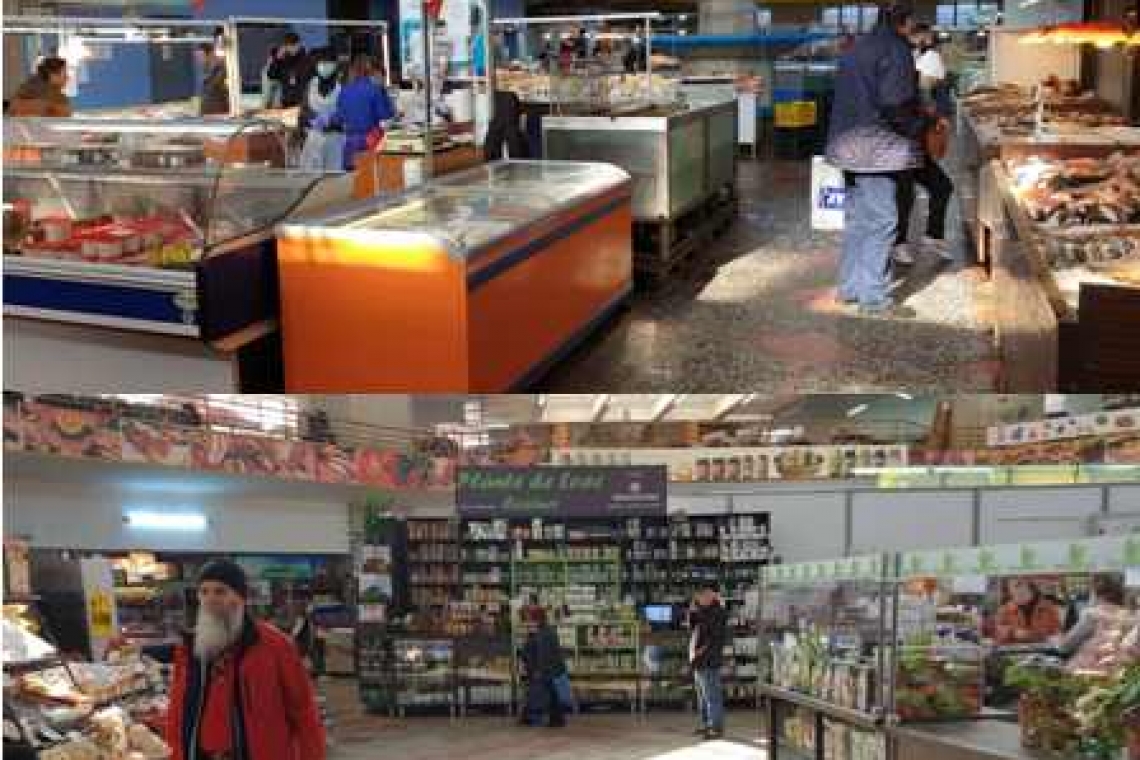 În Halele Centrale s-au luat măsuri suplimentare de curățenie și dezinfecție