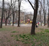 Parcul din Mihai Eminescu este aproape plin la această oră