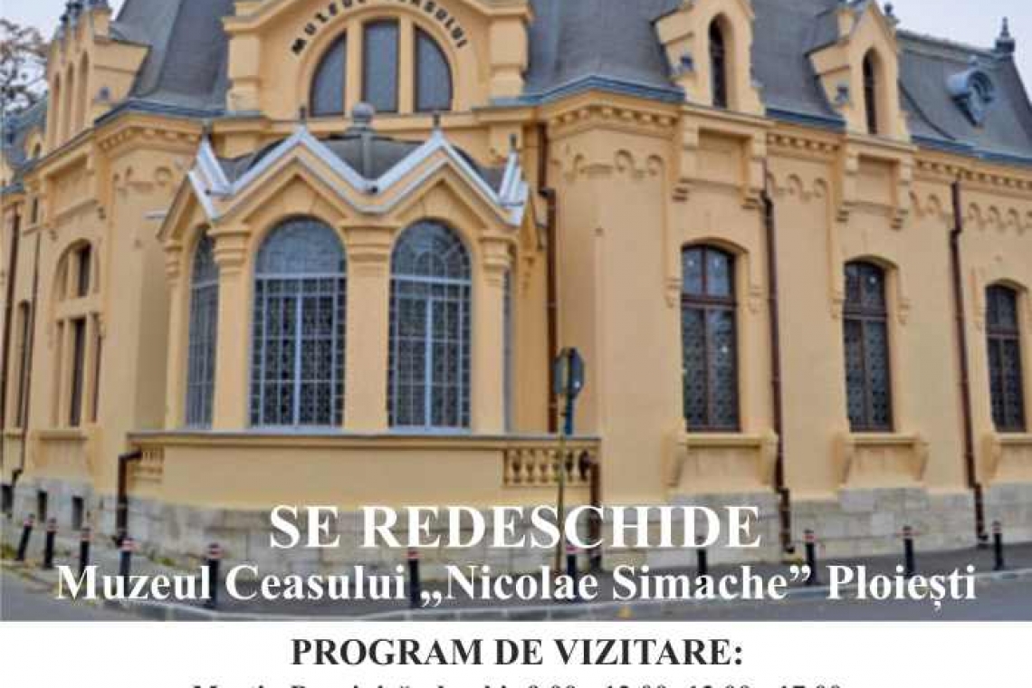 Se redeschide Muzeul Ceasului din Ploiești! Dacă tușești, strănuți sau ai temperatură mai mare de 37,3 n-ai voie înăuntru!