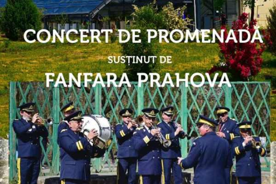 Muzică de promenadă în Parcul ”Constantin Stere” de la Bucov