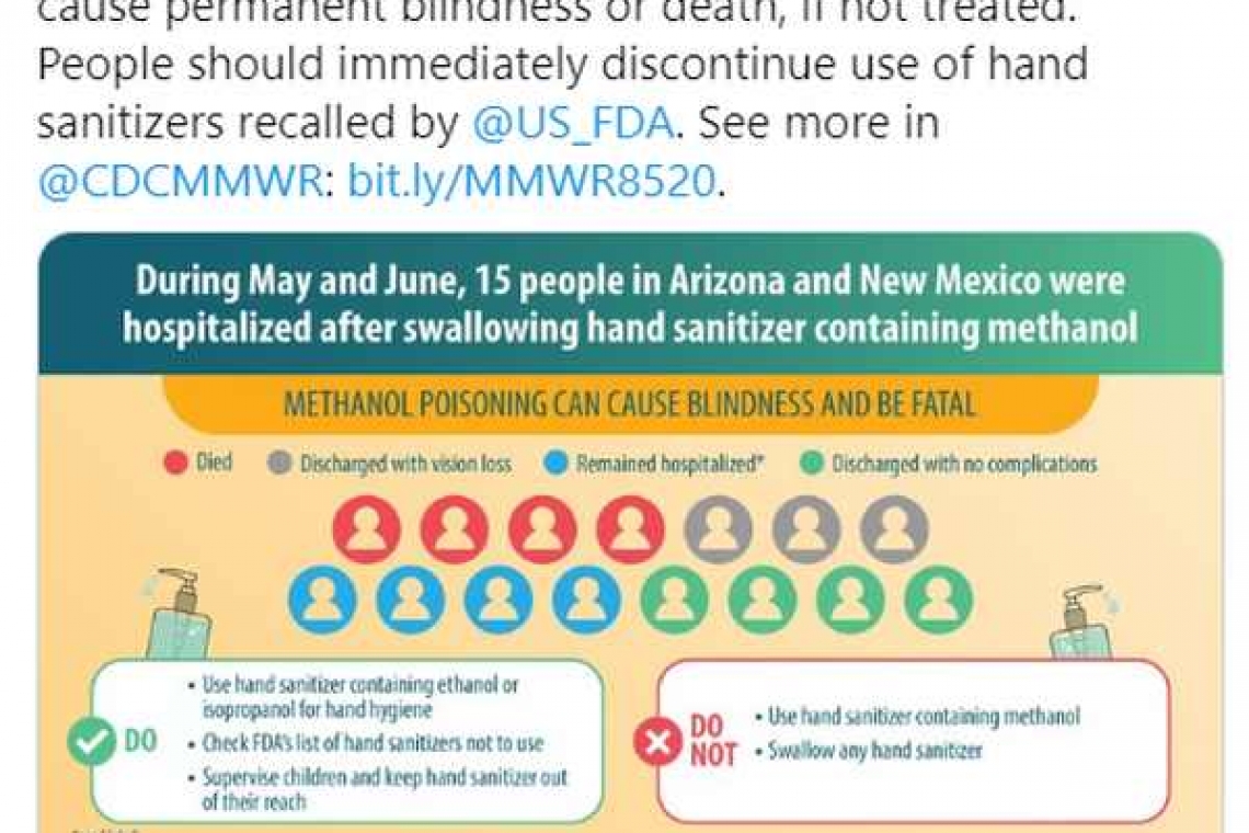 S-au repezit să bea dezinfectant de mâini! 15 au ajuns la spital și 4 au murit!