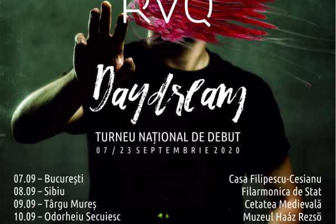 Turneul de debut al Radu Vâlcu Quartet începe marți seară la Filarmonica din Ploiești