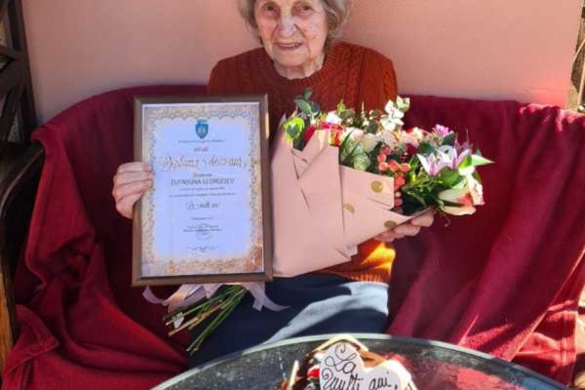 Centenar în plină pandemie