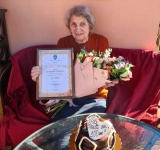 Centenar în plină pandemie