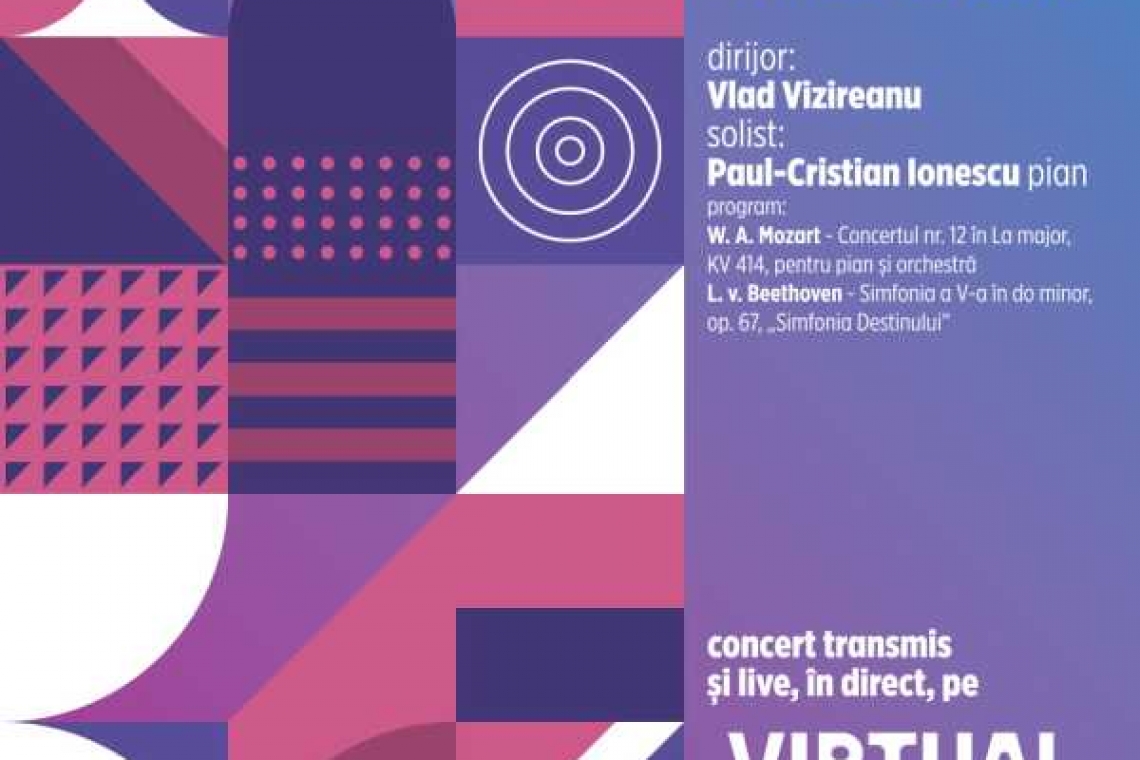 Concert Mozart și Beethoven pe scena Filarmonicii ”Paul Constantinescu” din Ploiești