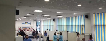 Peste 4000 de ploieșteni s-au vaccinat în maratonul de pe stadionul ”Ilie Oană”