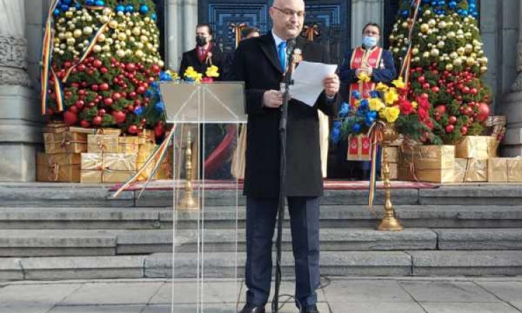 Viceprimarul Daniel Nicodim, un discurs ca o lecție de istorie corectă de Ziua României